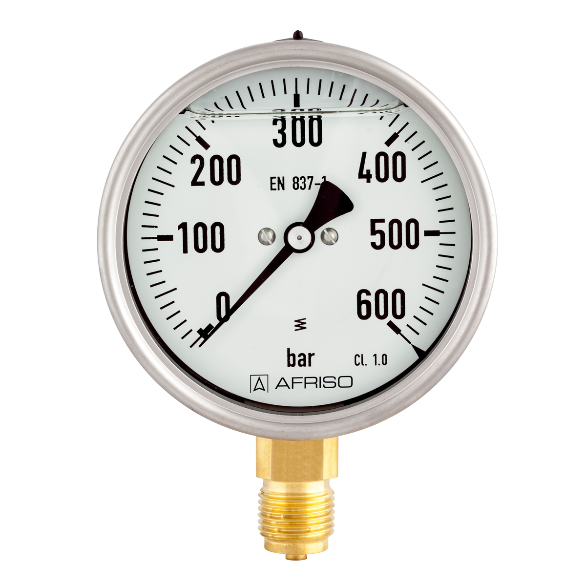 2100-V, 2160-V Glyserinfylt industrimanometer