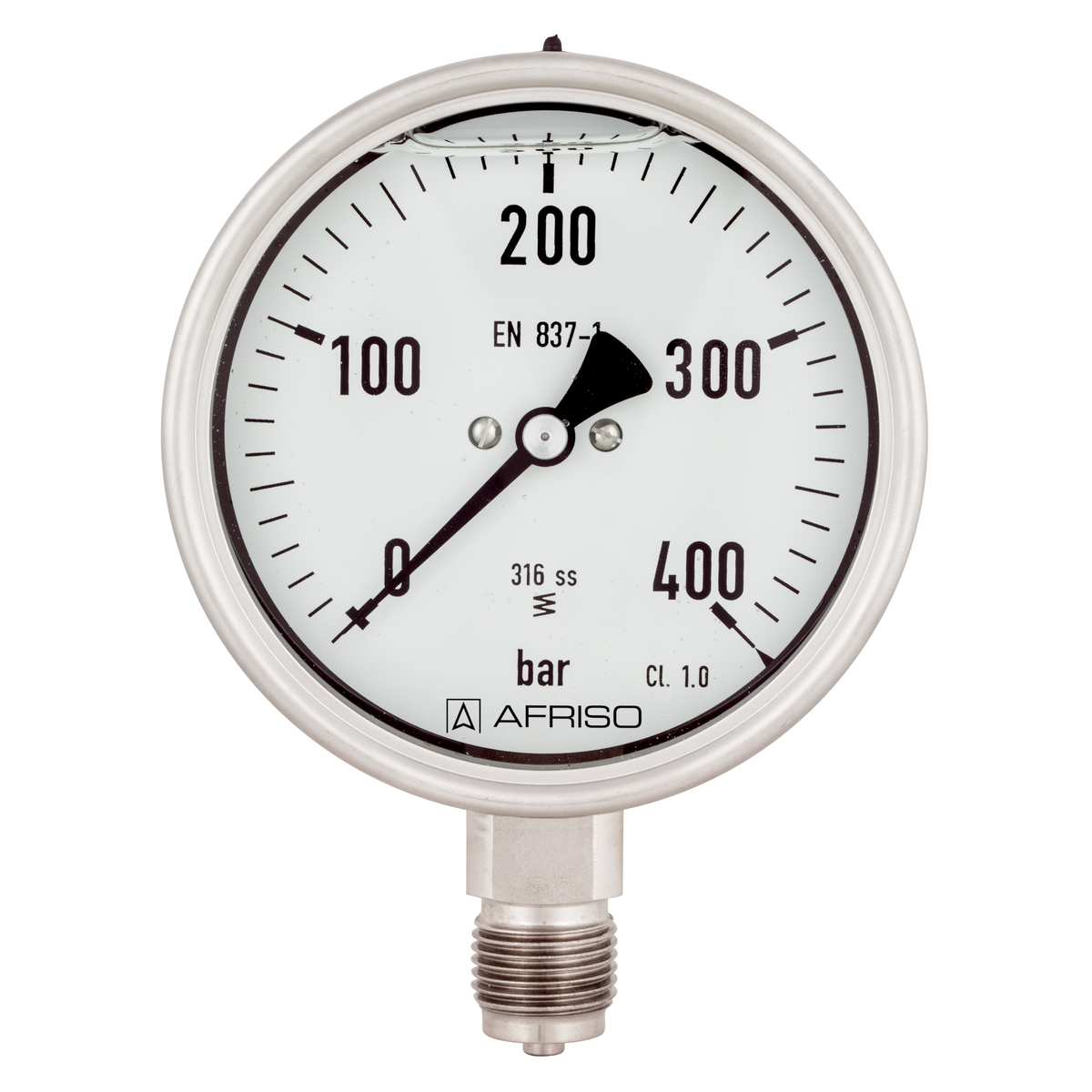 3100-V, 3160-V Glyserinfylt prosessmanometer