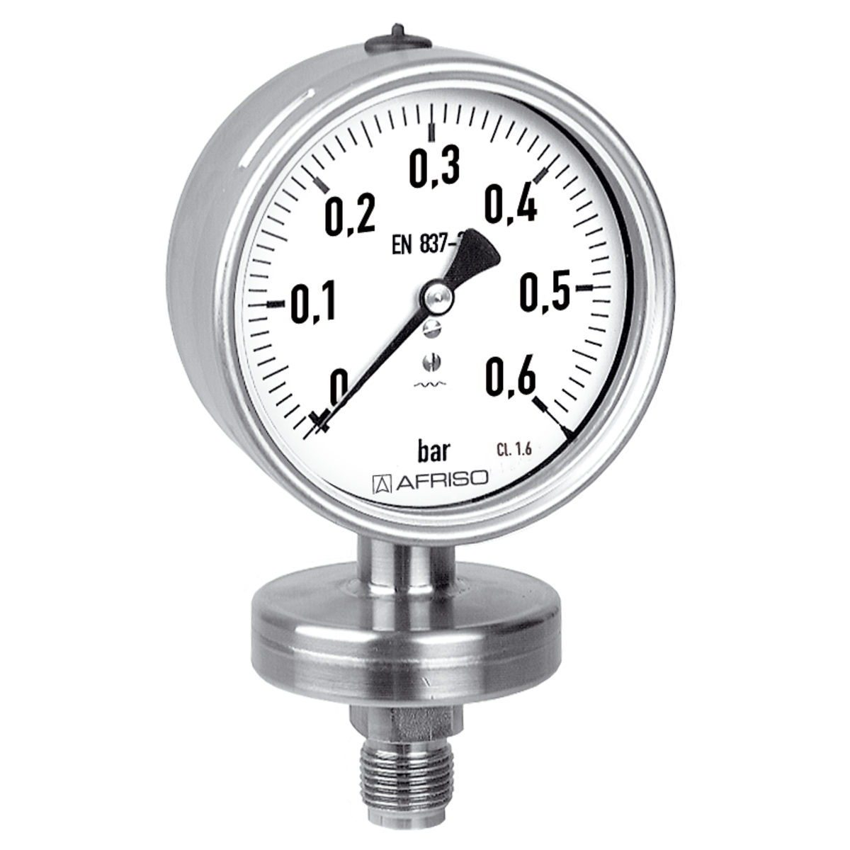 4100-T/V Platefjærmanometer