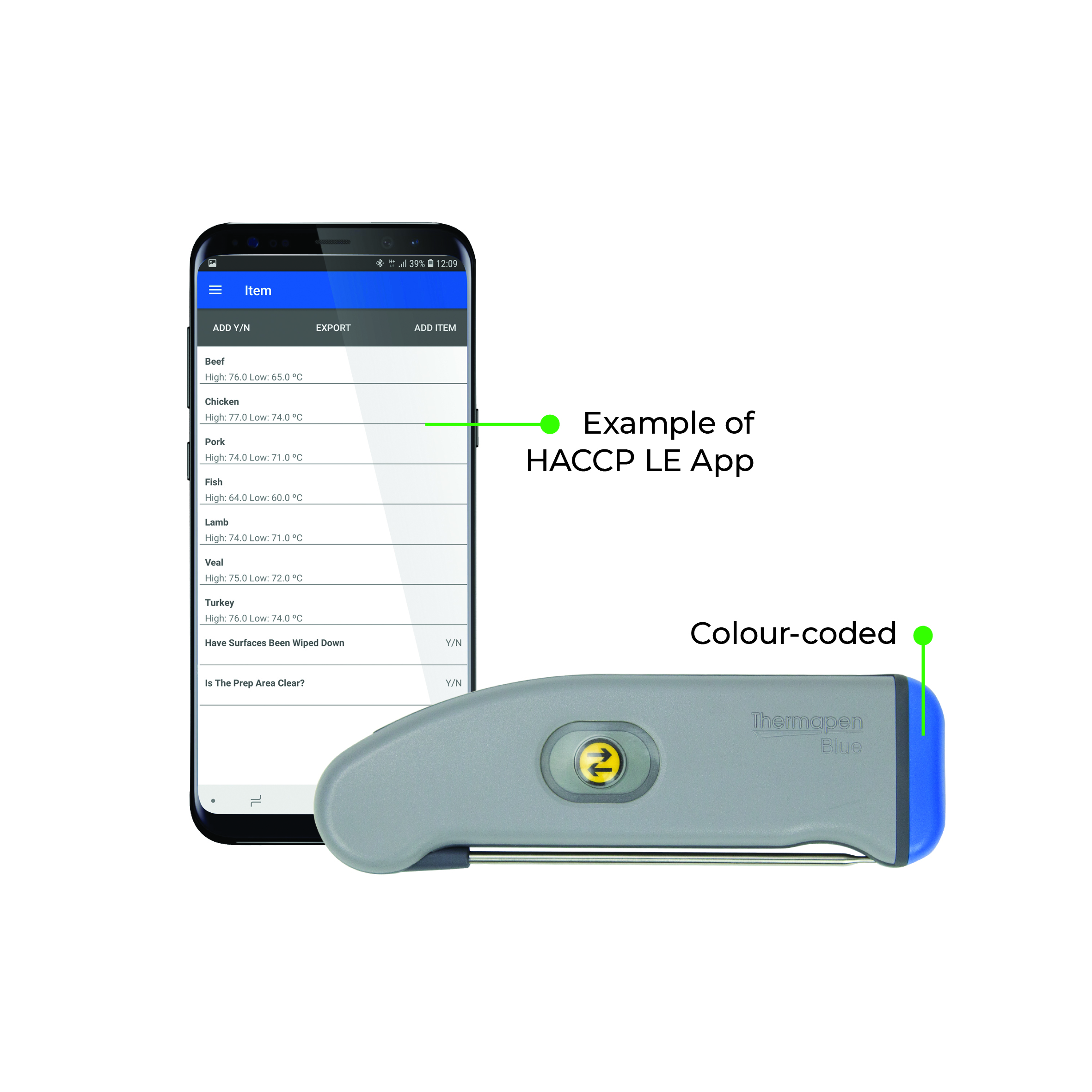 Thermapen Blue, Bluetooth termometer